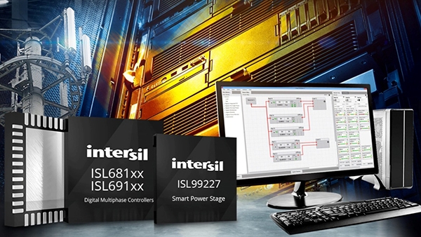 Intersil推出业内首个具有AVSBus和综合电流控制的数字多相PWM控制器系列