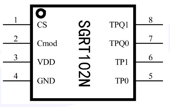 SGRT102N	 双通道触摸感应开关 触摸芯片