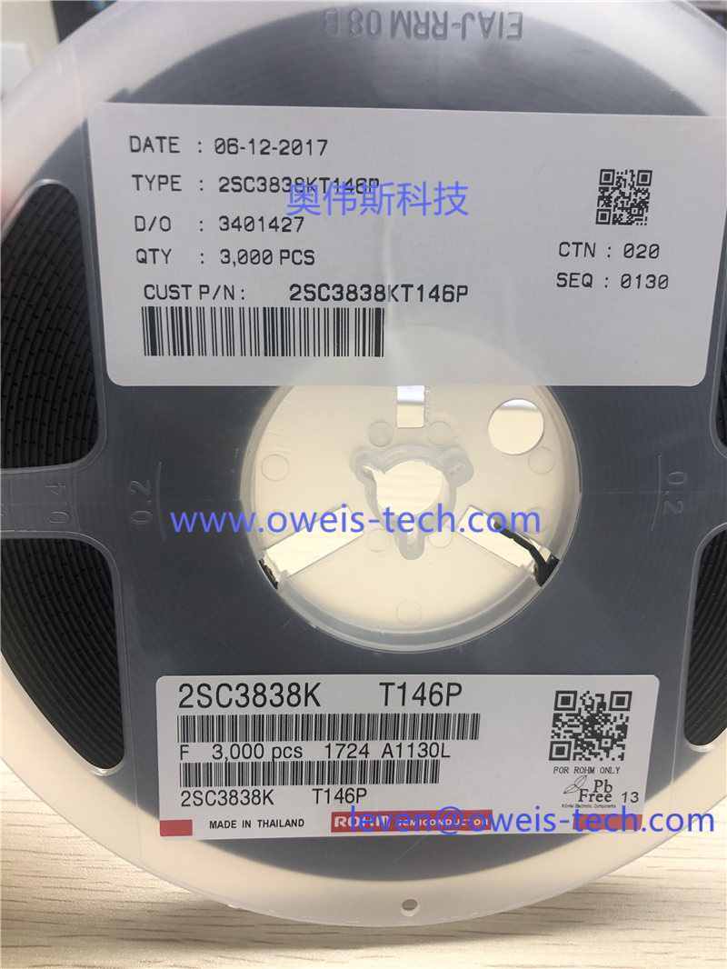 2SC3838K   T146P ROHM/罗姆-奥伟斯科技