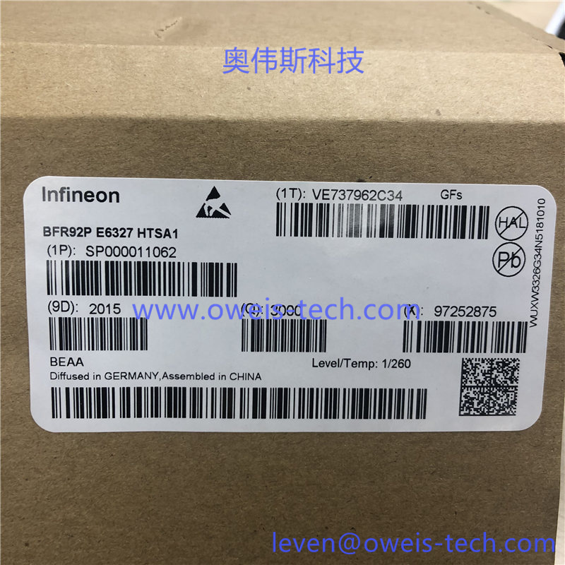 BFR92P E6327HTSA1-奥伟斯科技