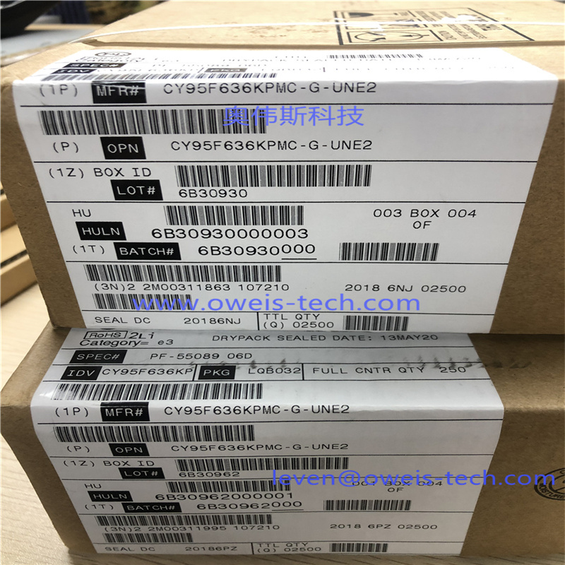 CY95F636KPMC-G-UNE2  奥伟斯科技